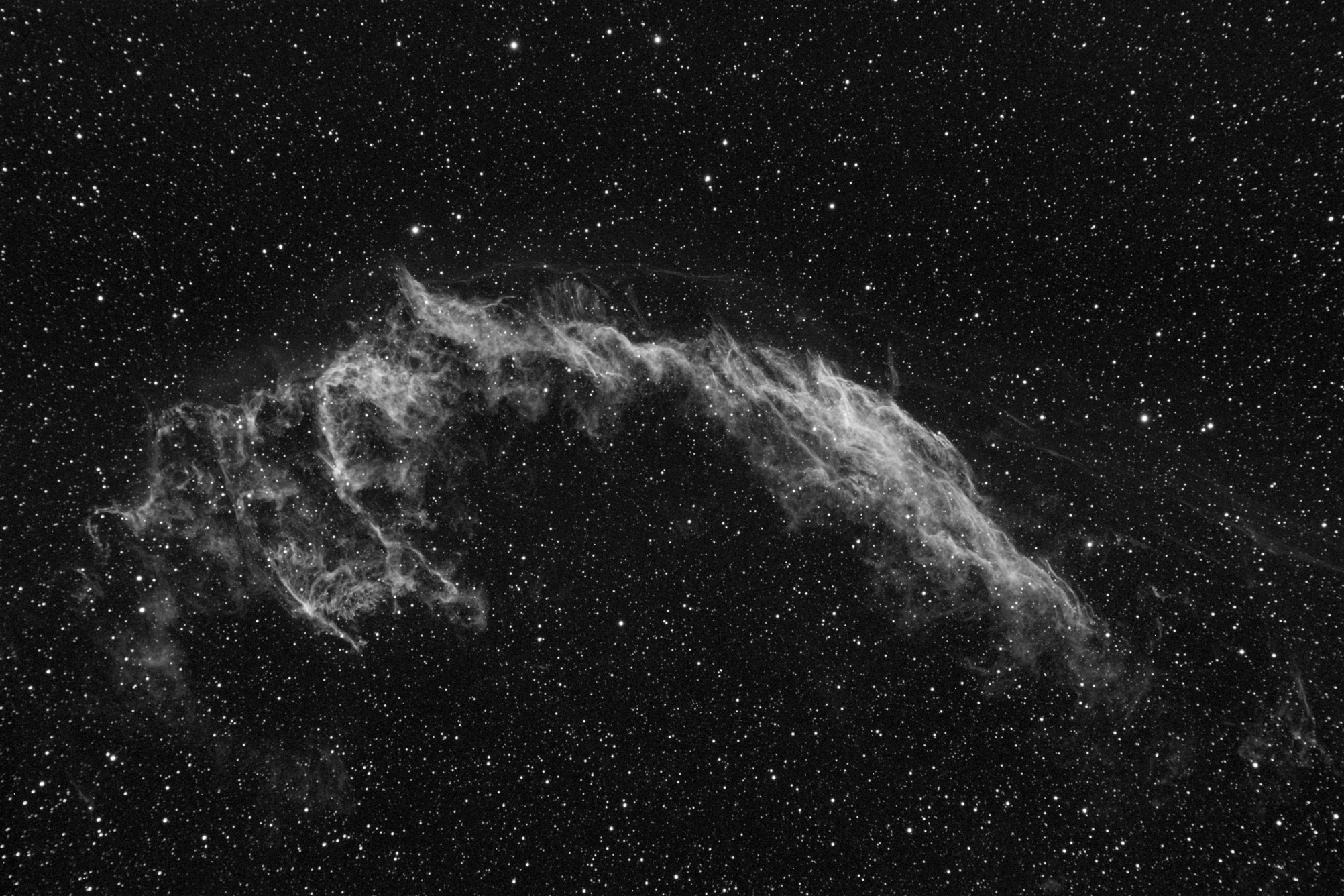 NGC 6992. THE EAST VEIL NEBULA . (CYGNUS)